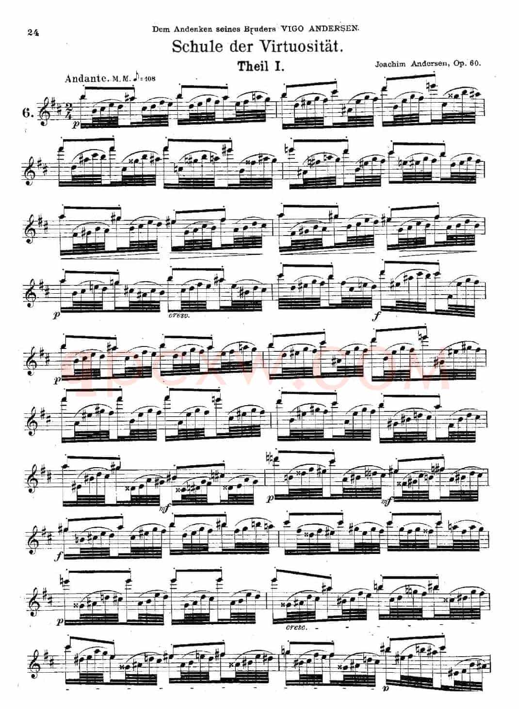 Schule der Virtuosität. Op. 60（6）