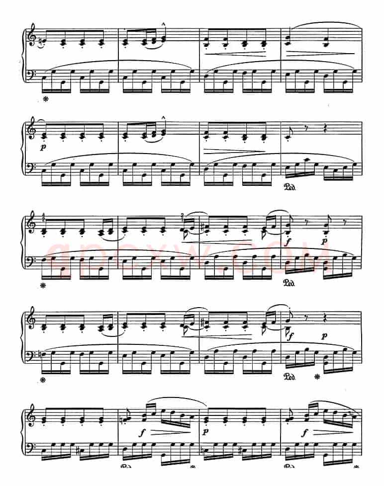 不可不弹的世界钢琴名曲：磨坊