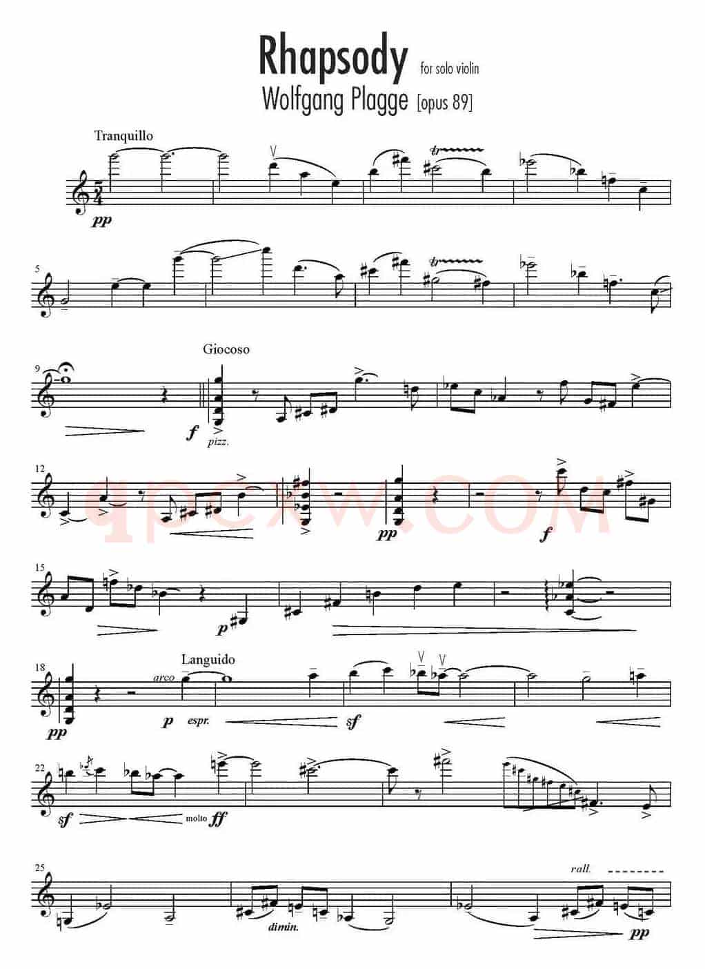Rhapsody（狂想曲）