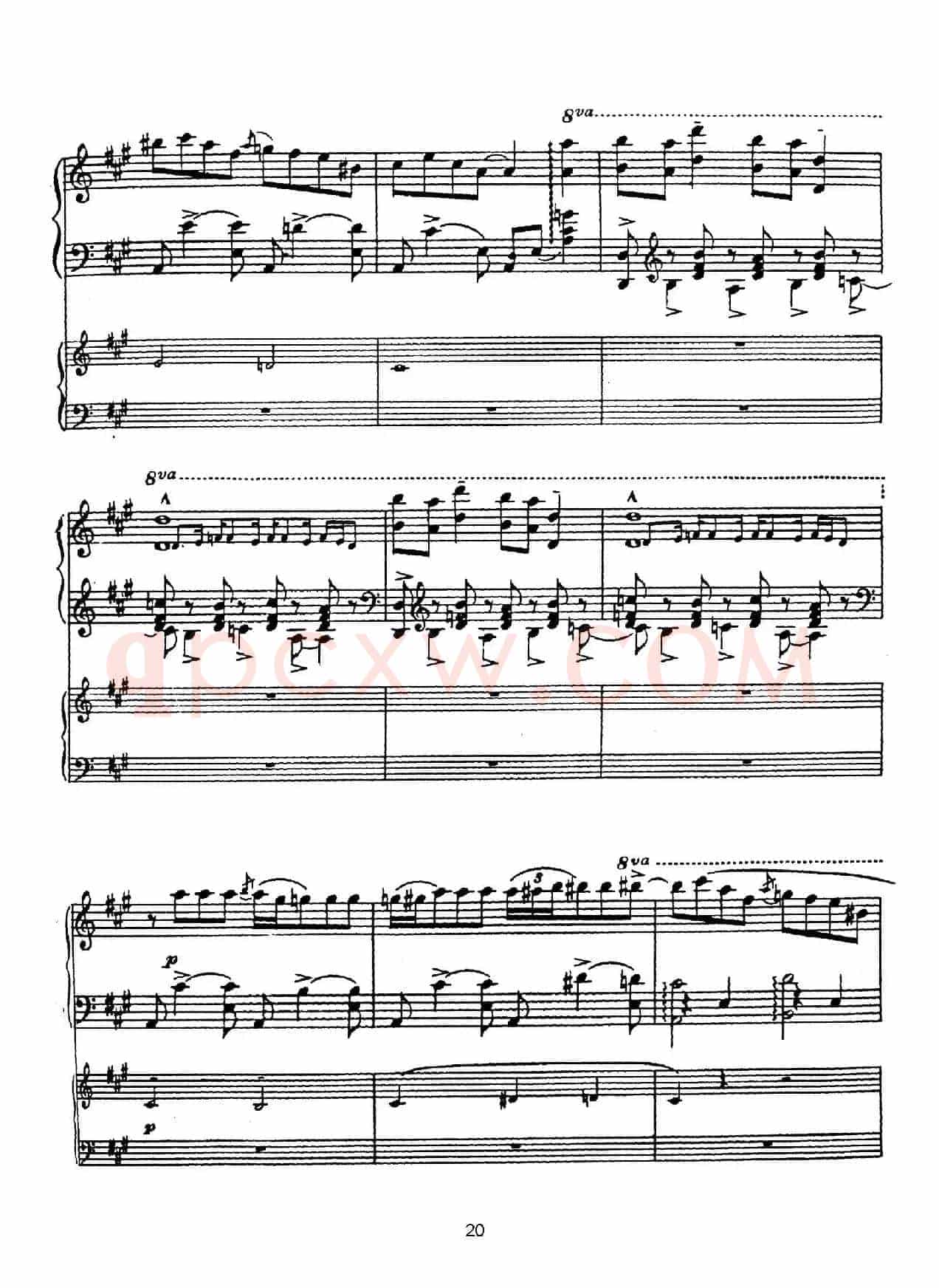 Rhapsody in Blue（蓝色狂想曲）（双钢琴）