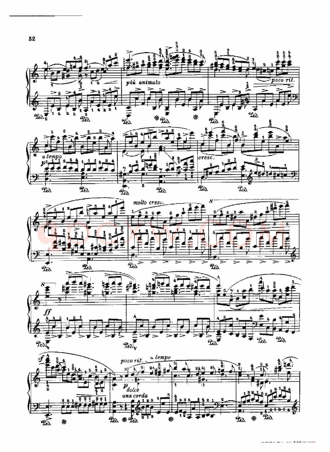 53首以肖邦练习曲为素材而作的练习曲（No.9）