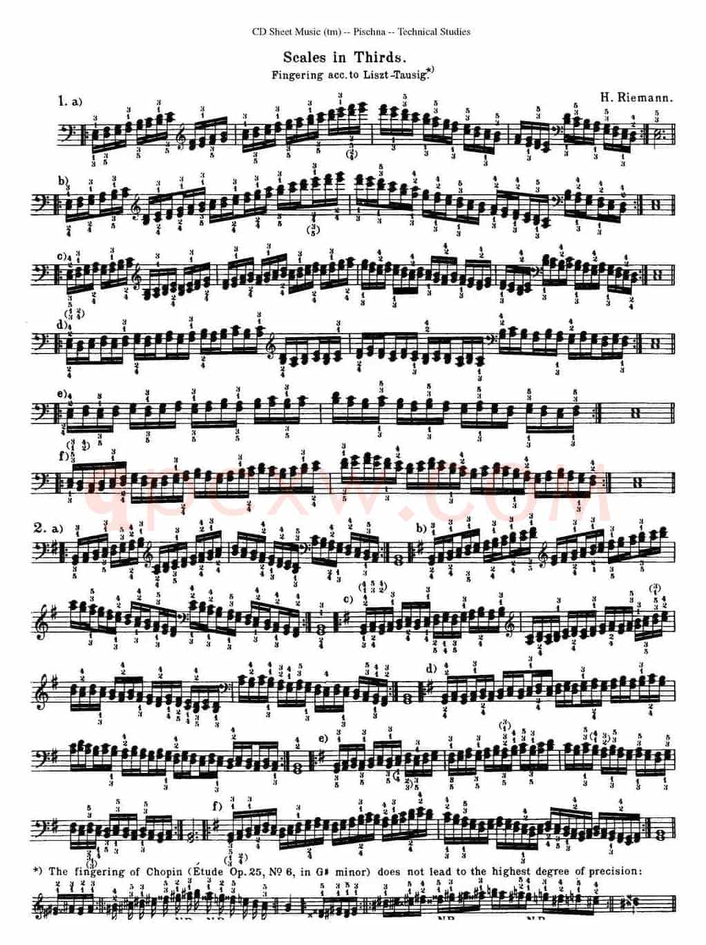 Technical Studies 60 Progressive Exercises (60首钢琴循序渐进练习曲 P91——99)
