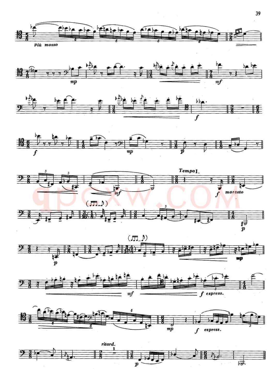 大管高级练习曲 第二部分 节奏练习（5）