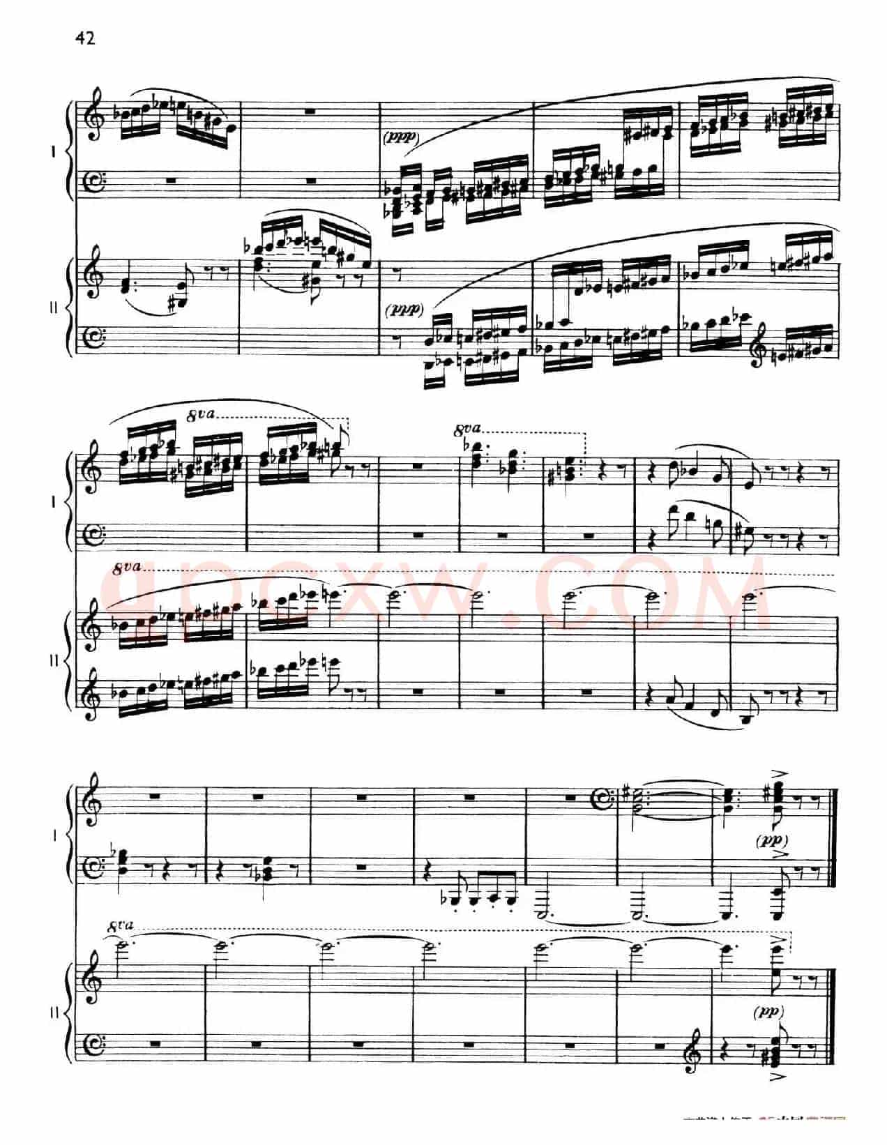 The Planets Op.32(双钢琴)(行星·第三乐章 水星—飞行使者)