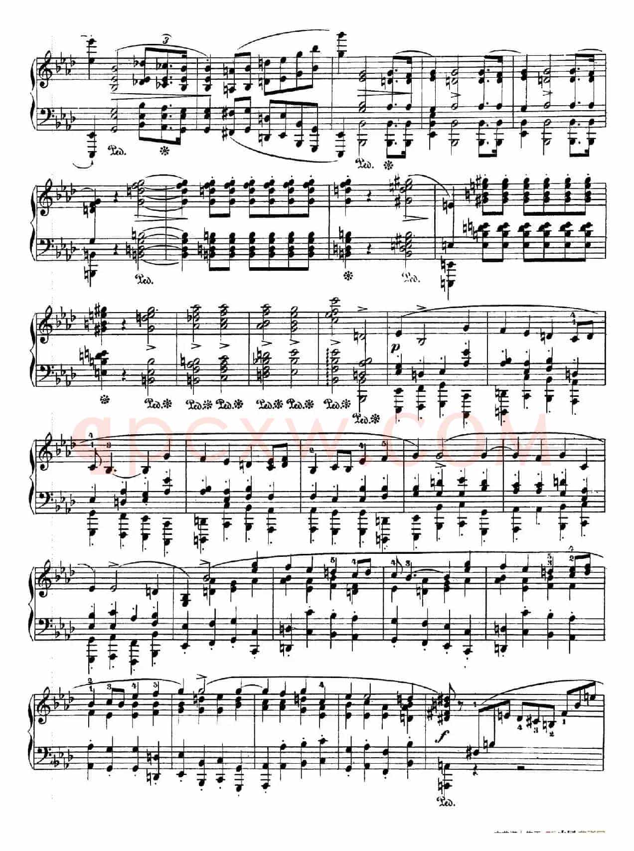 Fantasie in f Minor Op.49(f小调幻想曲)