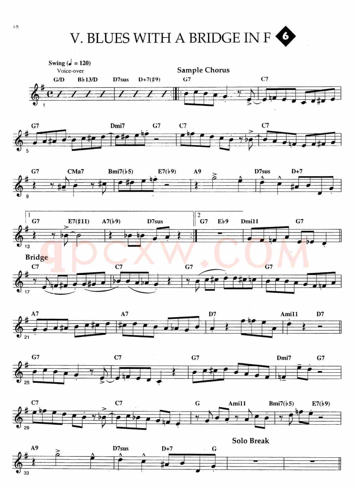 Jazz Patterns For Improvisation Bb - Frank Mantooth（6）