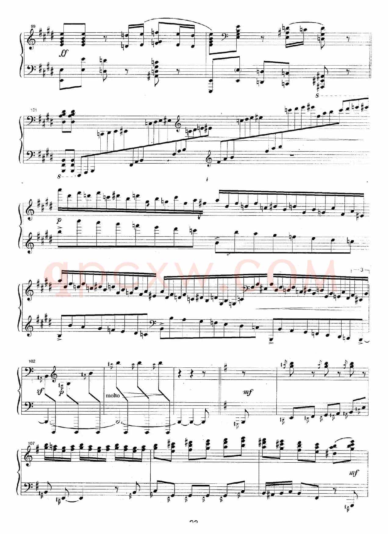 Carmen Variations 12 Pieces(12首卡门主题变奏曲·9)