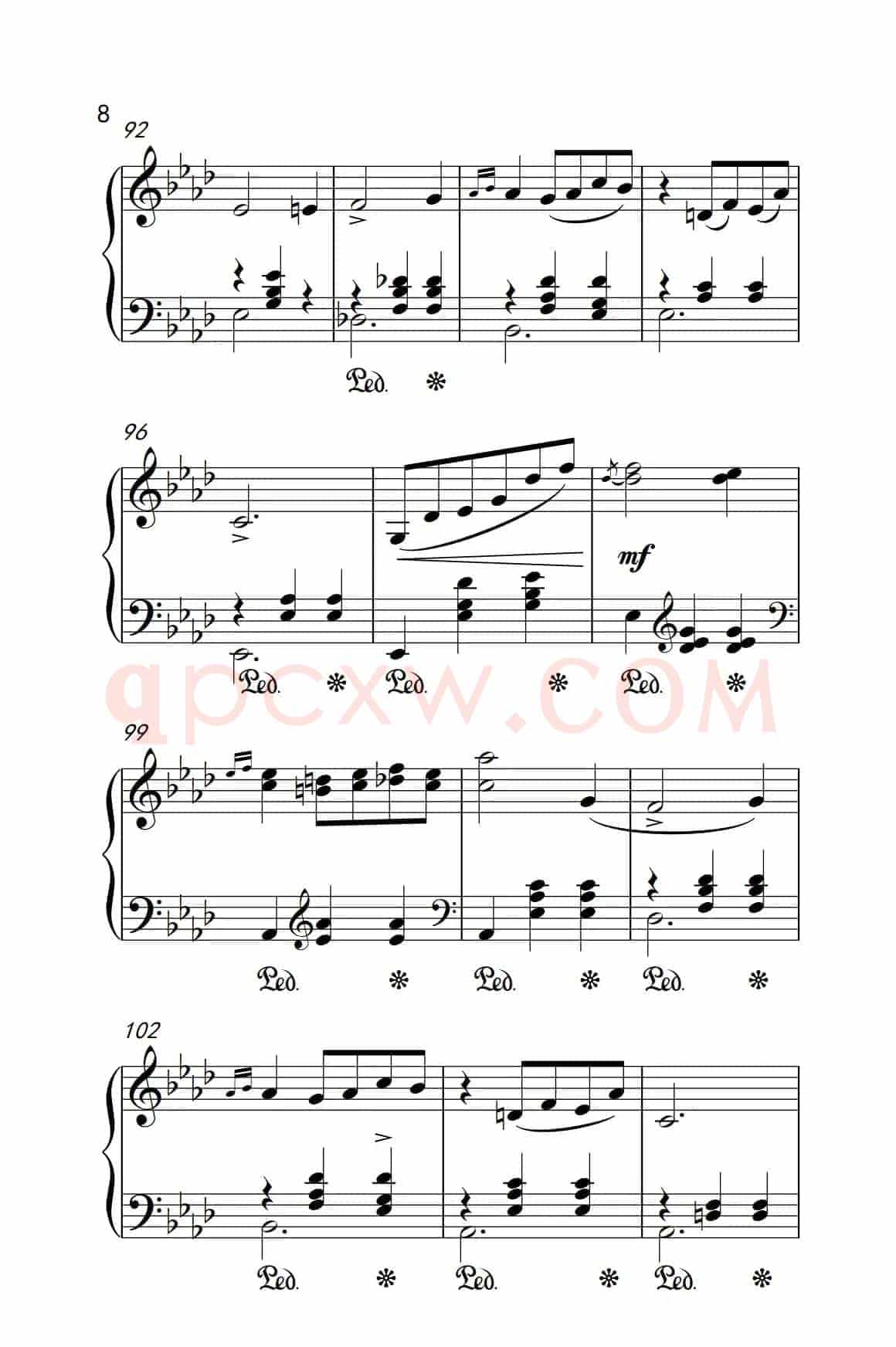 第七级2.圆舞曲 Opus posth.70 No.2（中央音乐学院 钢琴（业余）考级教程 7-9级）