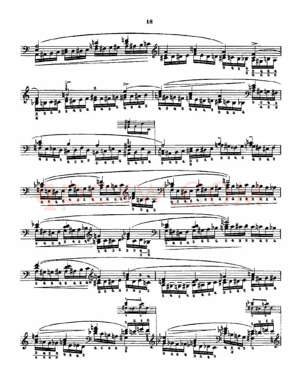 肖邦《练习曲》Fr.Chopin Op.10 No2-1