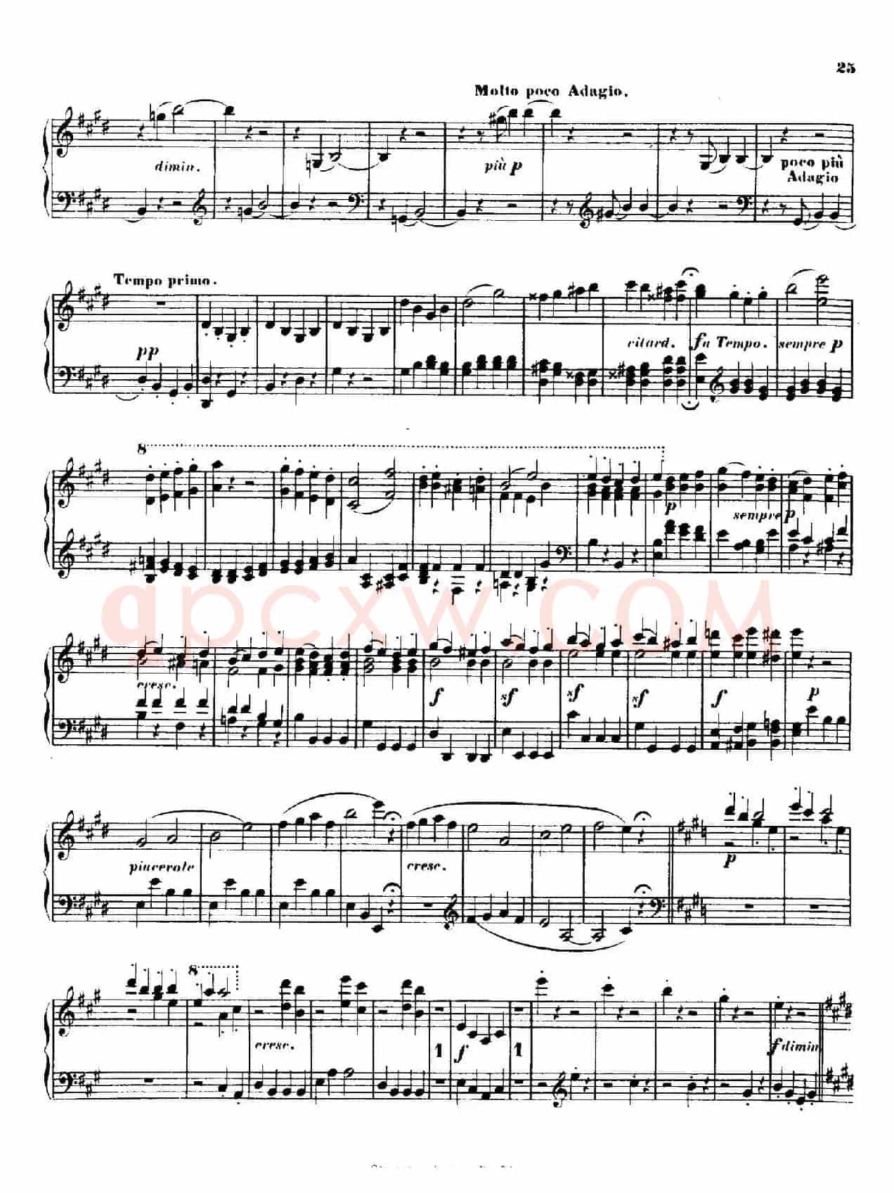 Quartet No.14(升c小调第十四弦乐四重奏钢琴版)