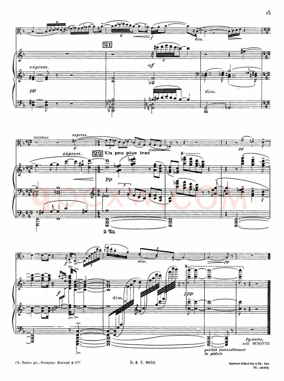 传奇 Op.66（中音萨克斯+钢琴伴奏）