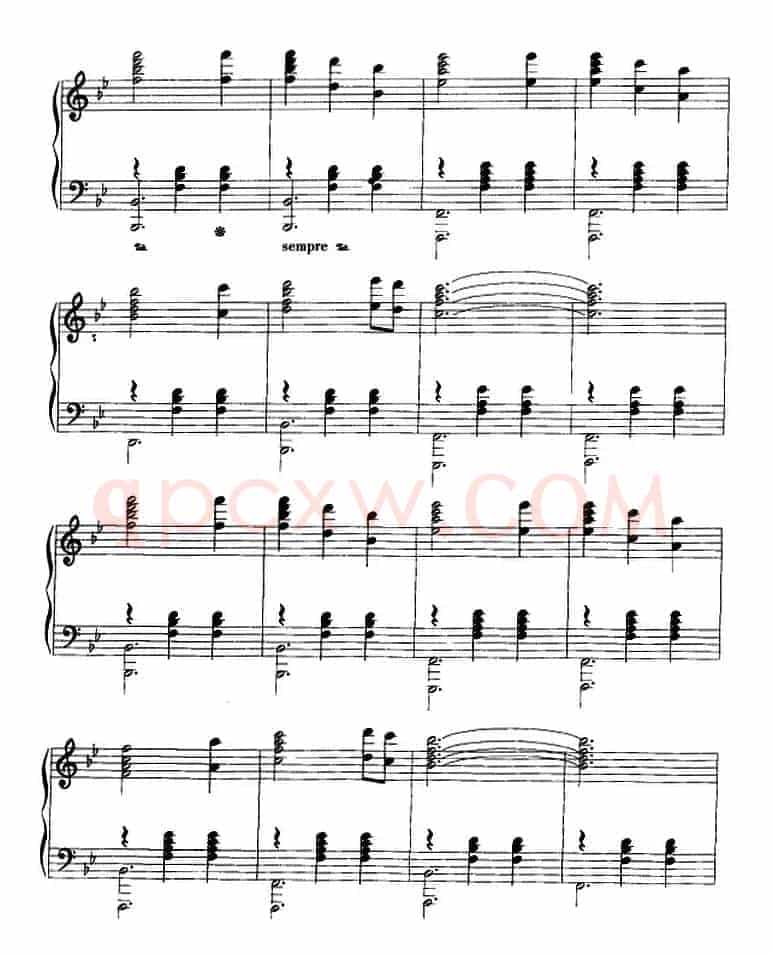 钢琴小品：圆舞曲