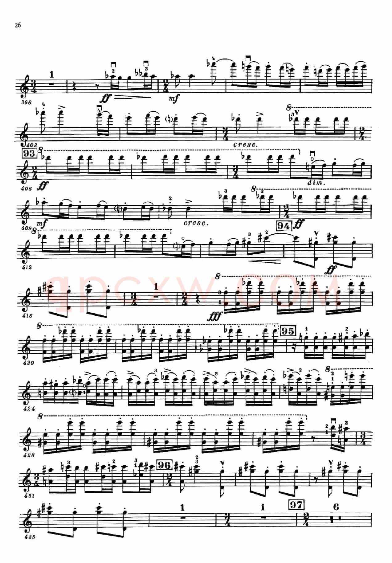 Concerto Op.129 No.2（第二小提琴协奏曲）