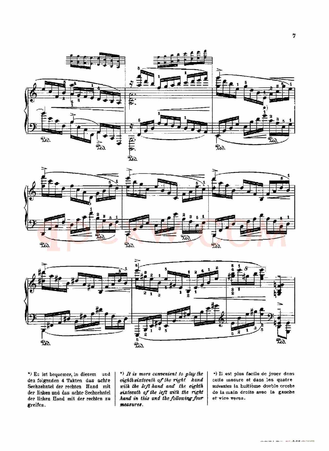 53首以肖邦练习曲为素材而作的练习曲(No.1)