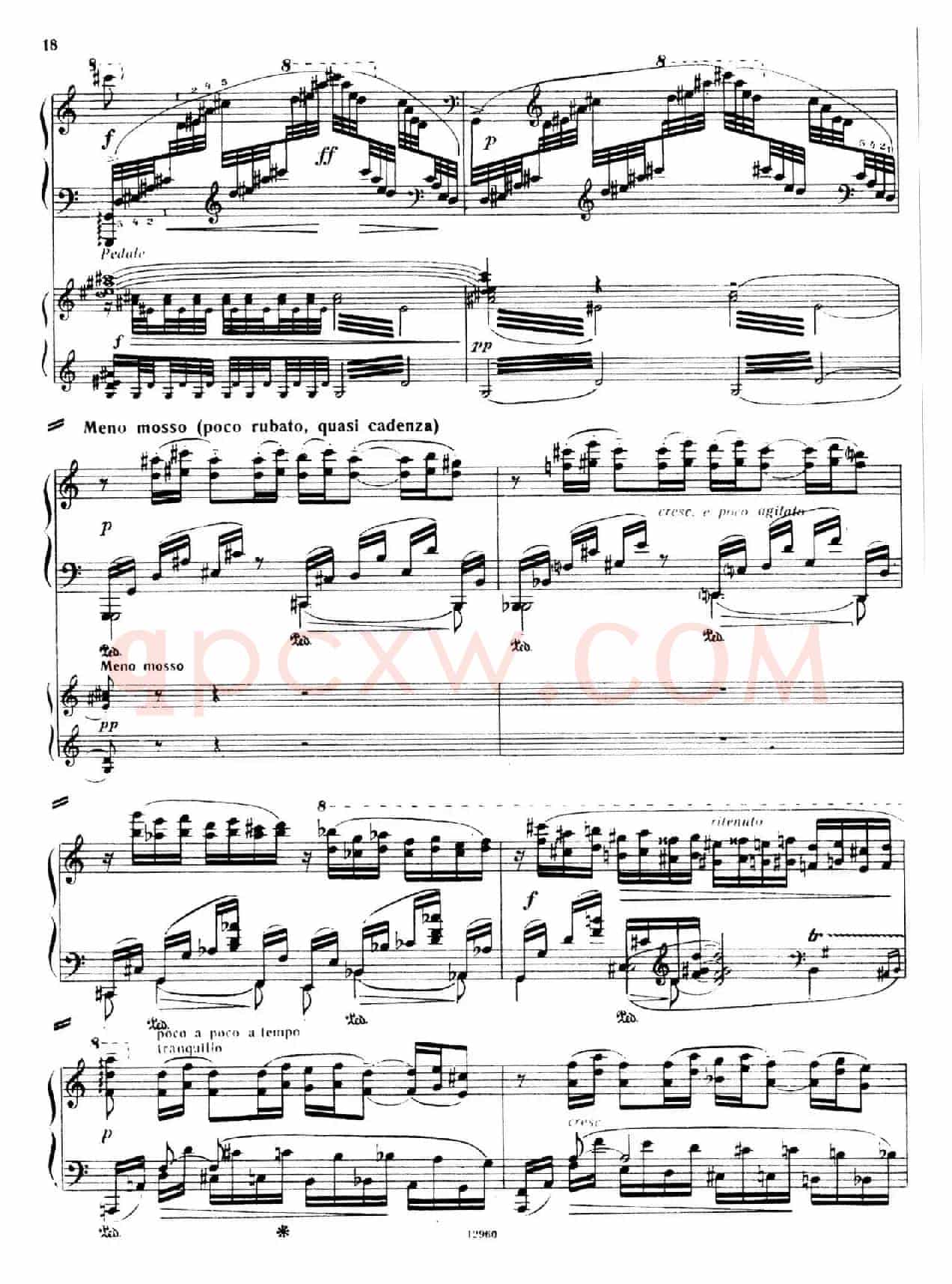 Piano Concerto No.2 in c Minor Op.50(c小调第二钢琴协奏曲·Ⅰ·双钢琴)