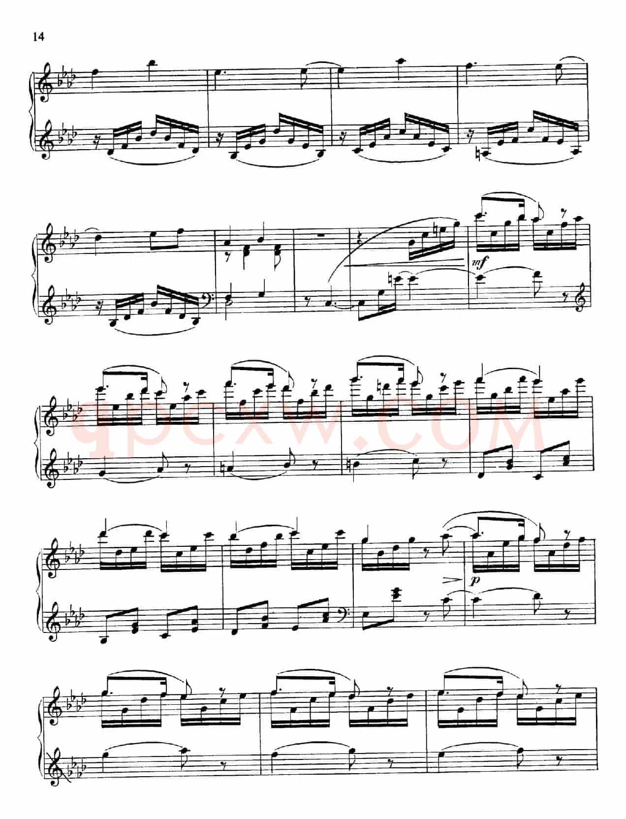 The Flowers（花之组曲）（Op.85.Nr.4）
