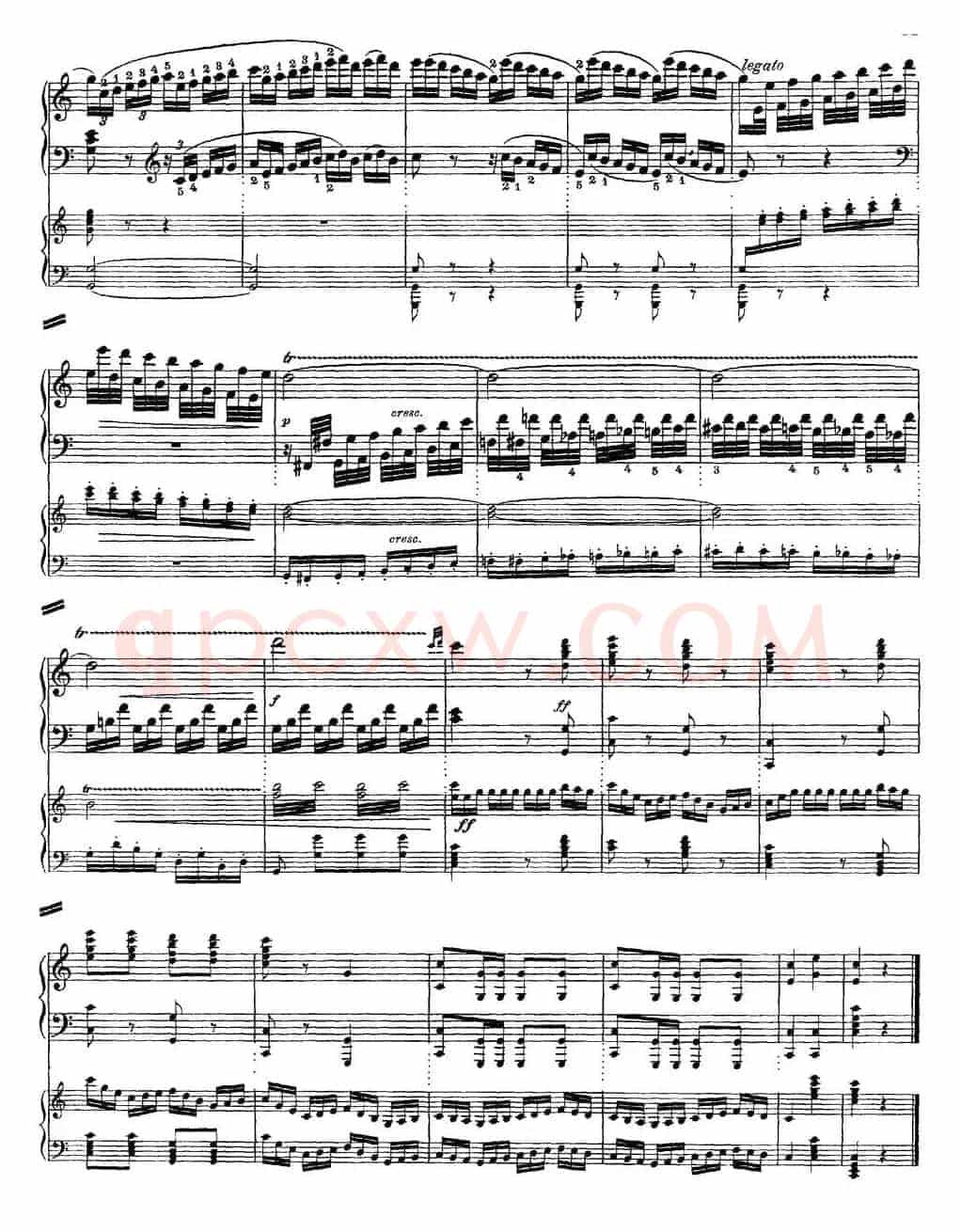 二十八部钢琴协奏曲 No.25（P46-50）