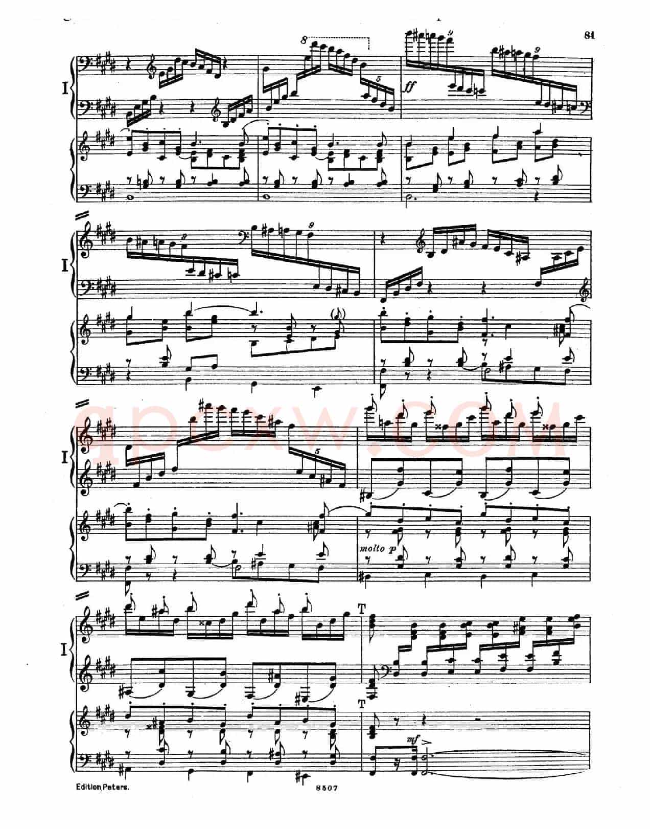 Piano Concerto in E Major Op.59(E大调钢琴协奏曲·双钢琴·第四乐章)