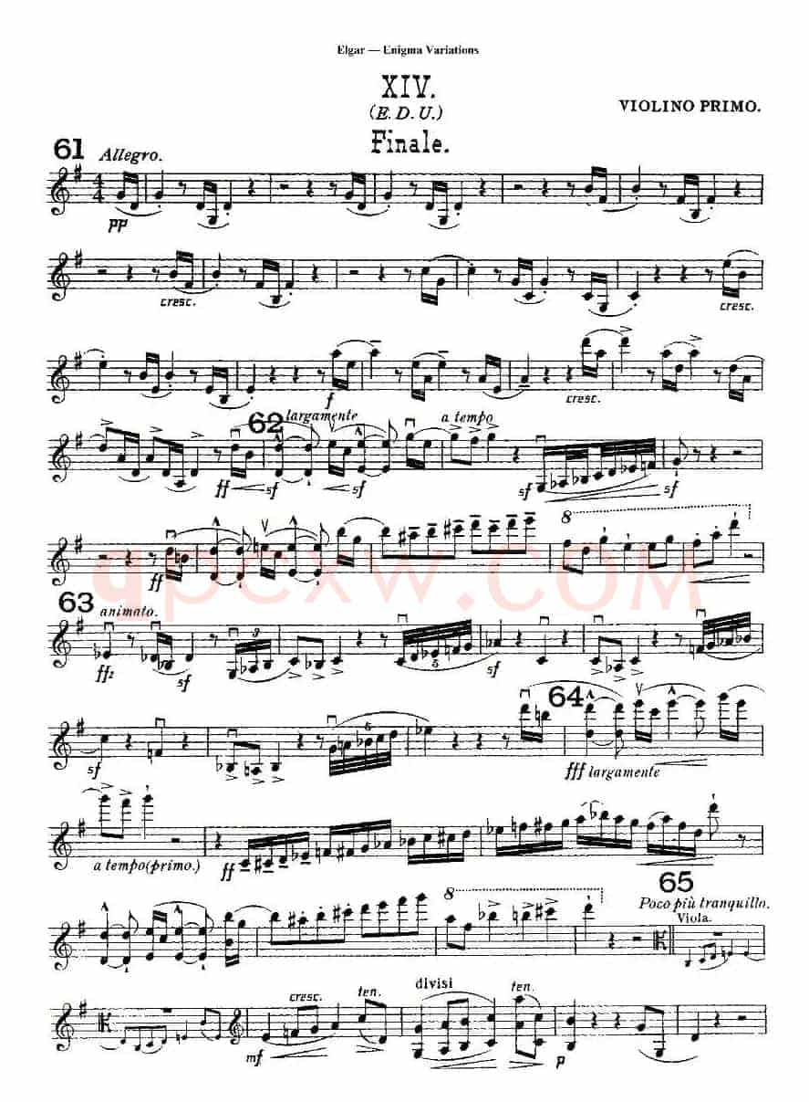 Edward Elgar Enigma Variations