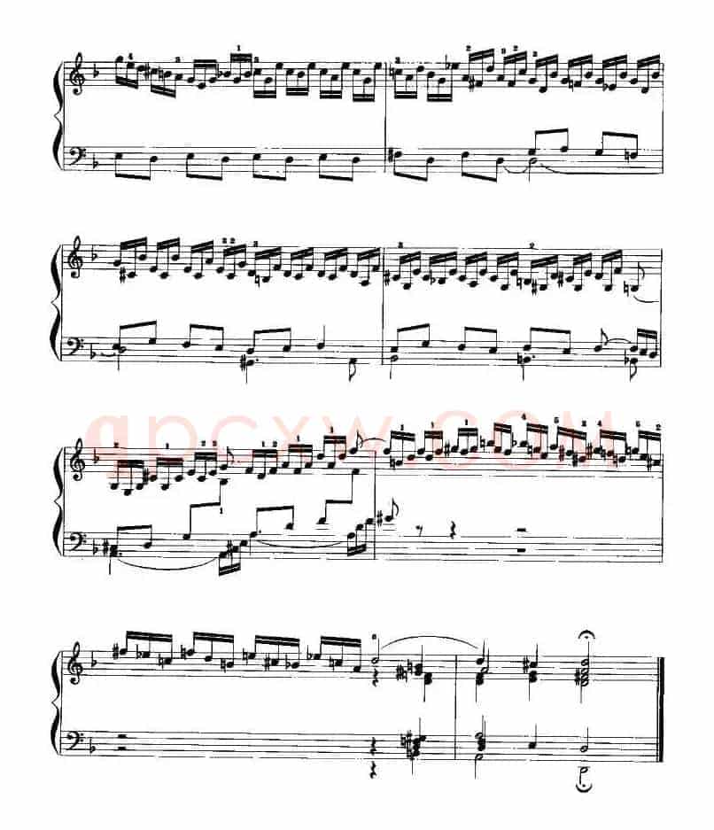 d小调前奏曲与赋格