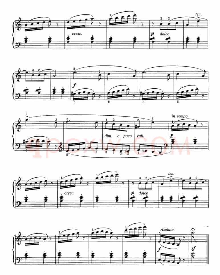 不可不弹的世界钢琴名曲：阿拉伯风格