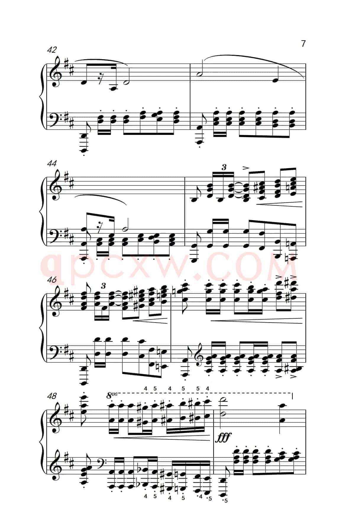 bA大调波兰舞曲