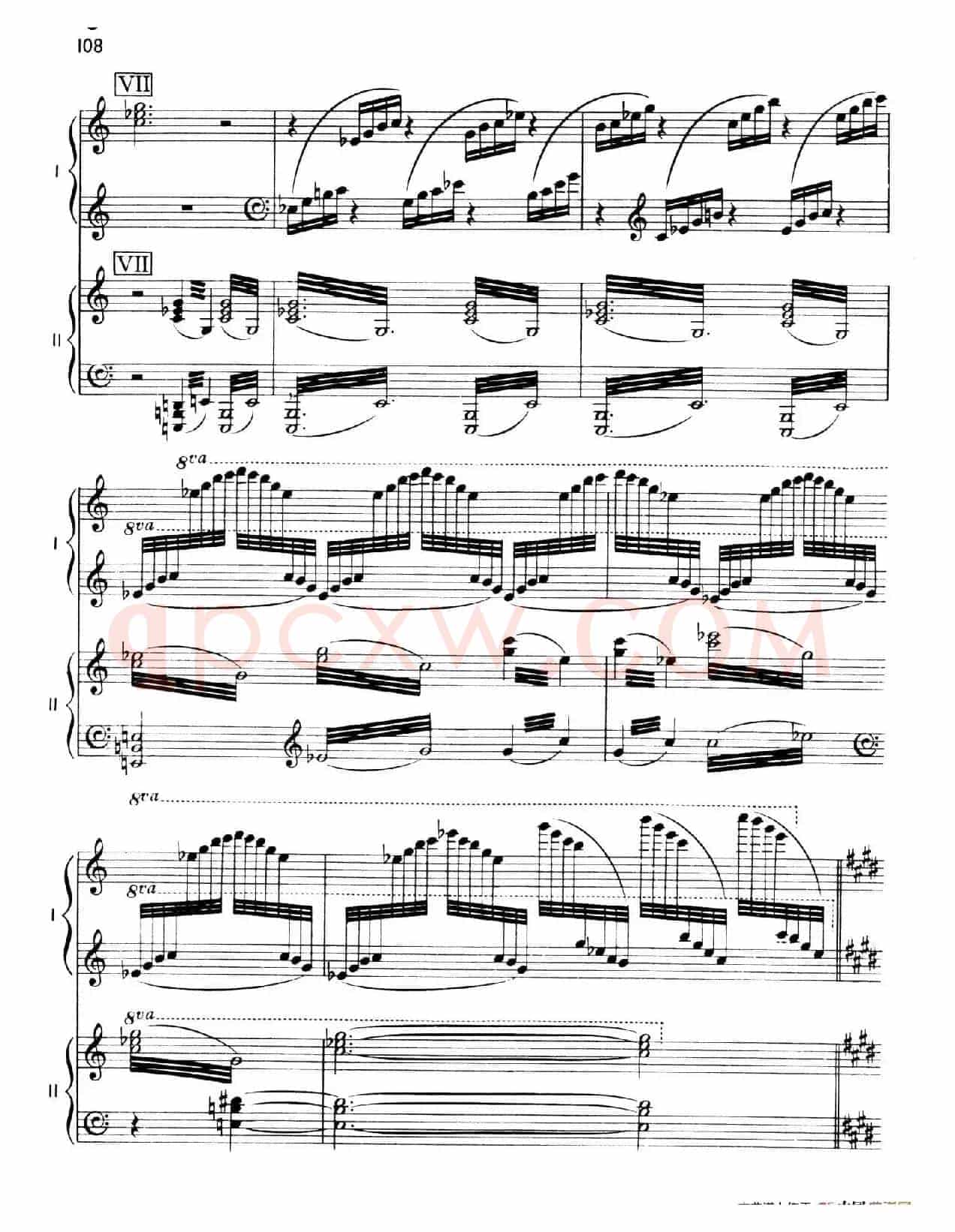 The Planets Op.32(双钢琴)(行星·第七乐章 海王星—神秘主义者)