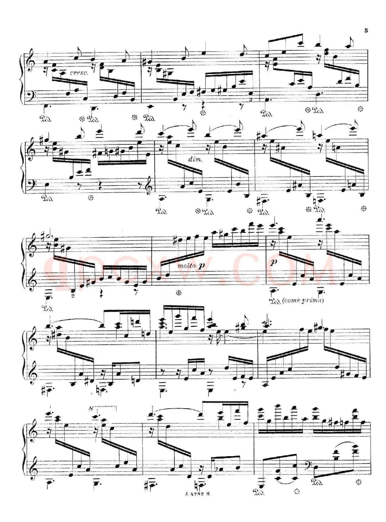 Six Pieces Op.83（6首小品·2）