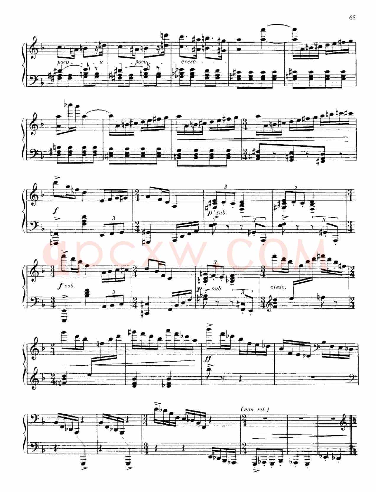 Piano Sonata No.3 in F Major Op.46(F大调第三钢琴奏鸣曲·Ⅰ)