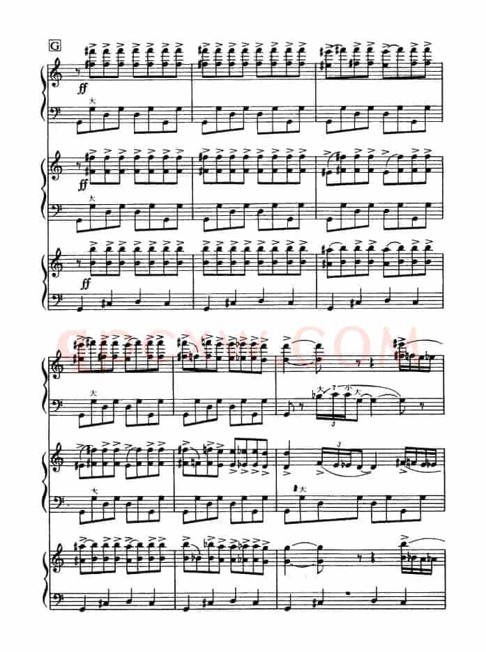 马刀舞曲(三重奏)