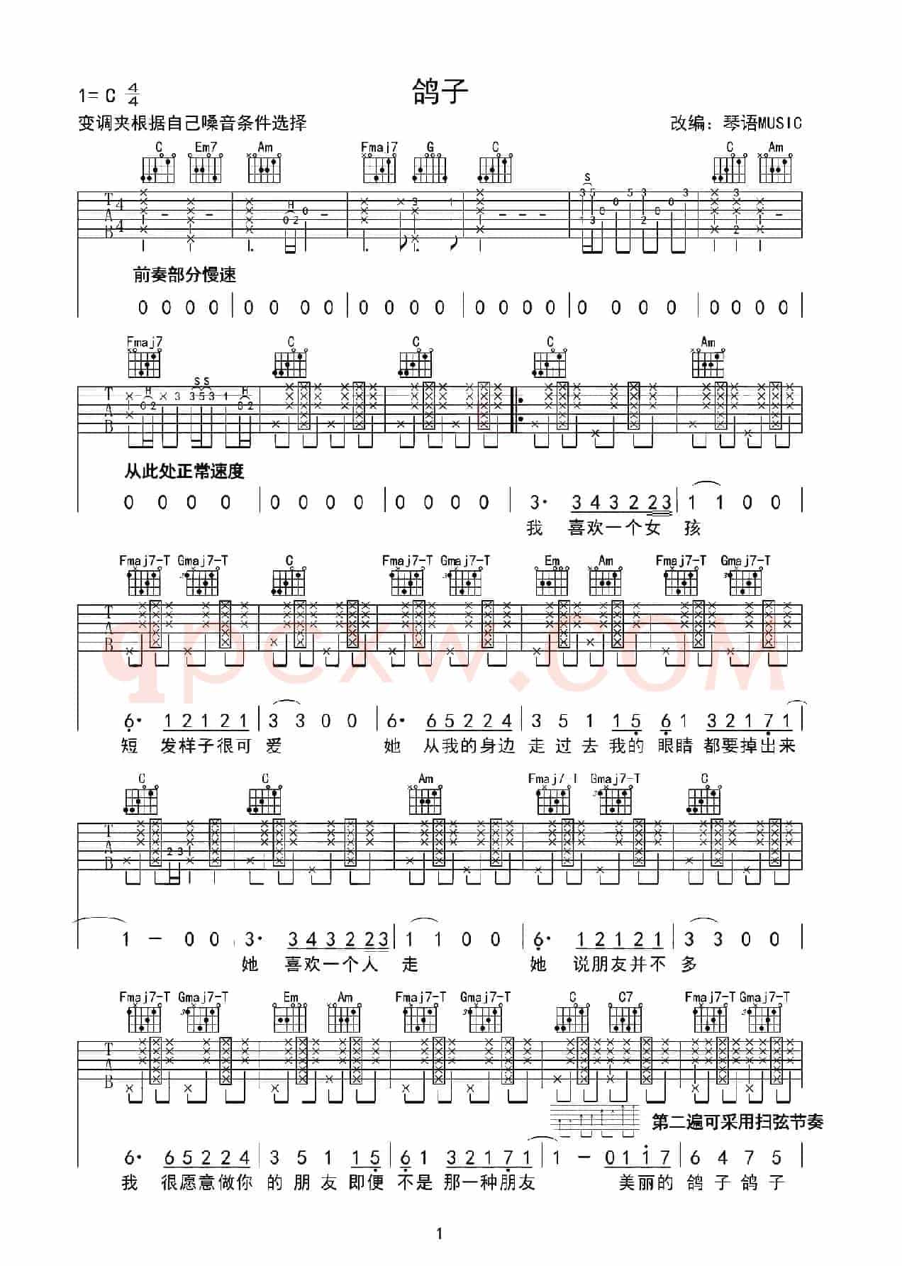 鸽子（琴语MUSIC改编版）