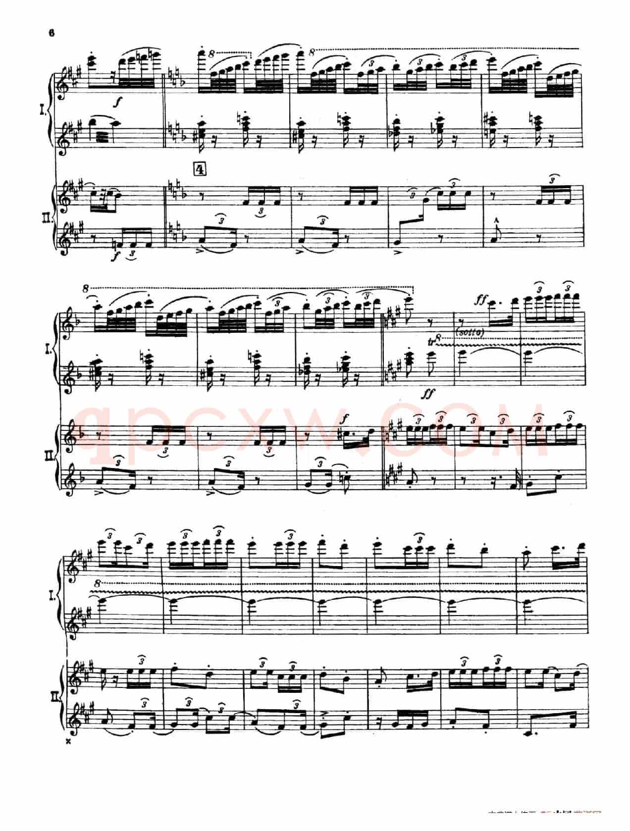 The Pines of Rome(交响诗《罗马的松树》·双钢琴)(第一部分:博尔盖塞别墅的松树)
