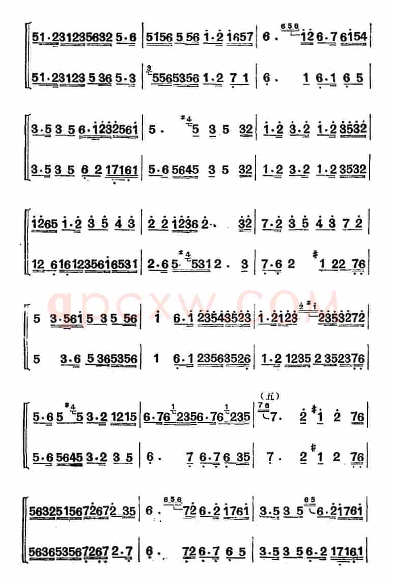 江南丝竹乐曲：慢三六（二胡二重奏）