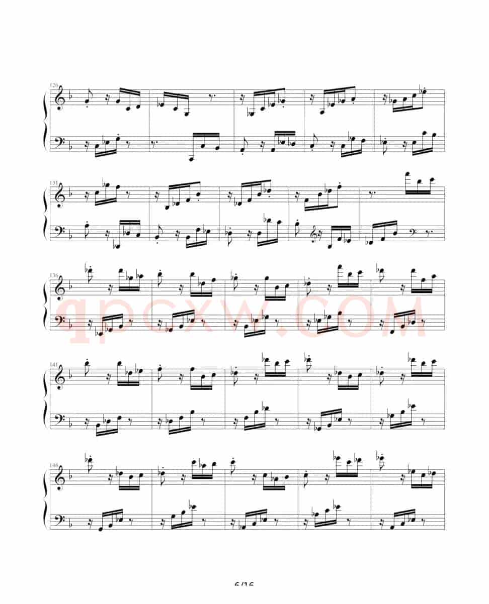 暴风雨（Beethoven's Sonata NO.17 Mov.3 ）