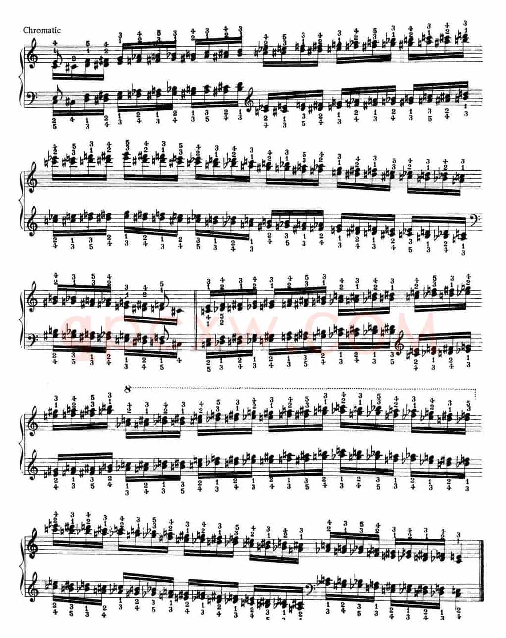 Technical Exercises S.146（李斯特钢琴技巧练习 BOOK Ⅵ）