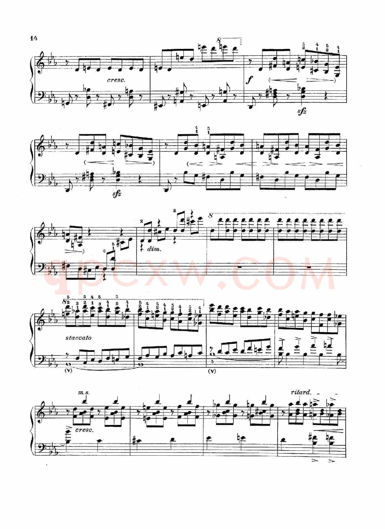 Die Jongleurin Op.52 No.4(女丑角)