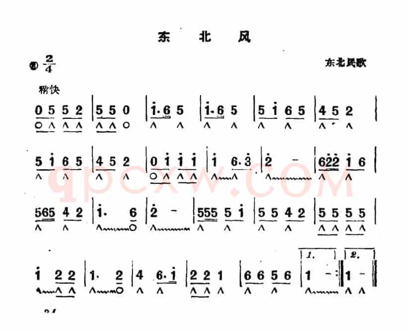 东北风