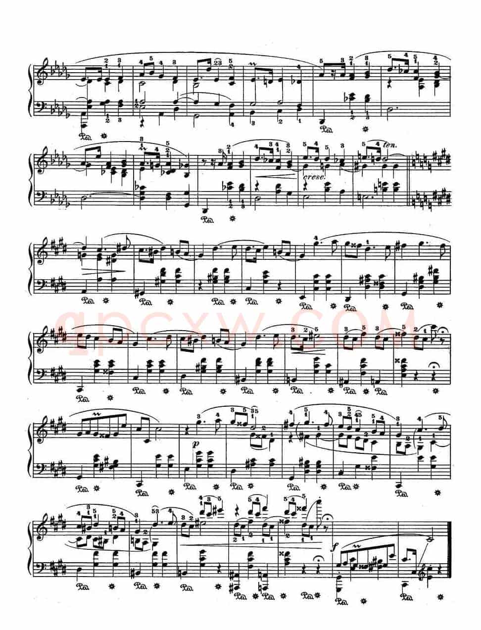 Trois Mazurkas Op·63（3首玛祖卡舞曲-3）