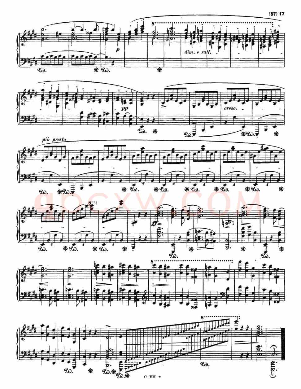 E大调钢琴谐谑曲Op.54(第四号)