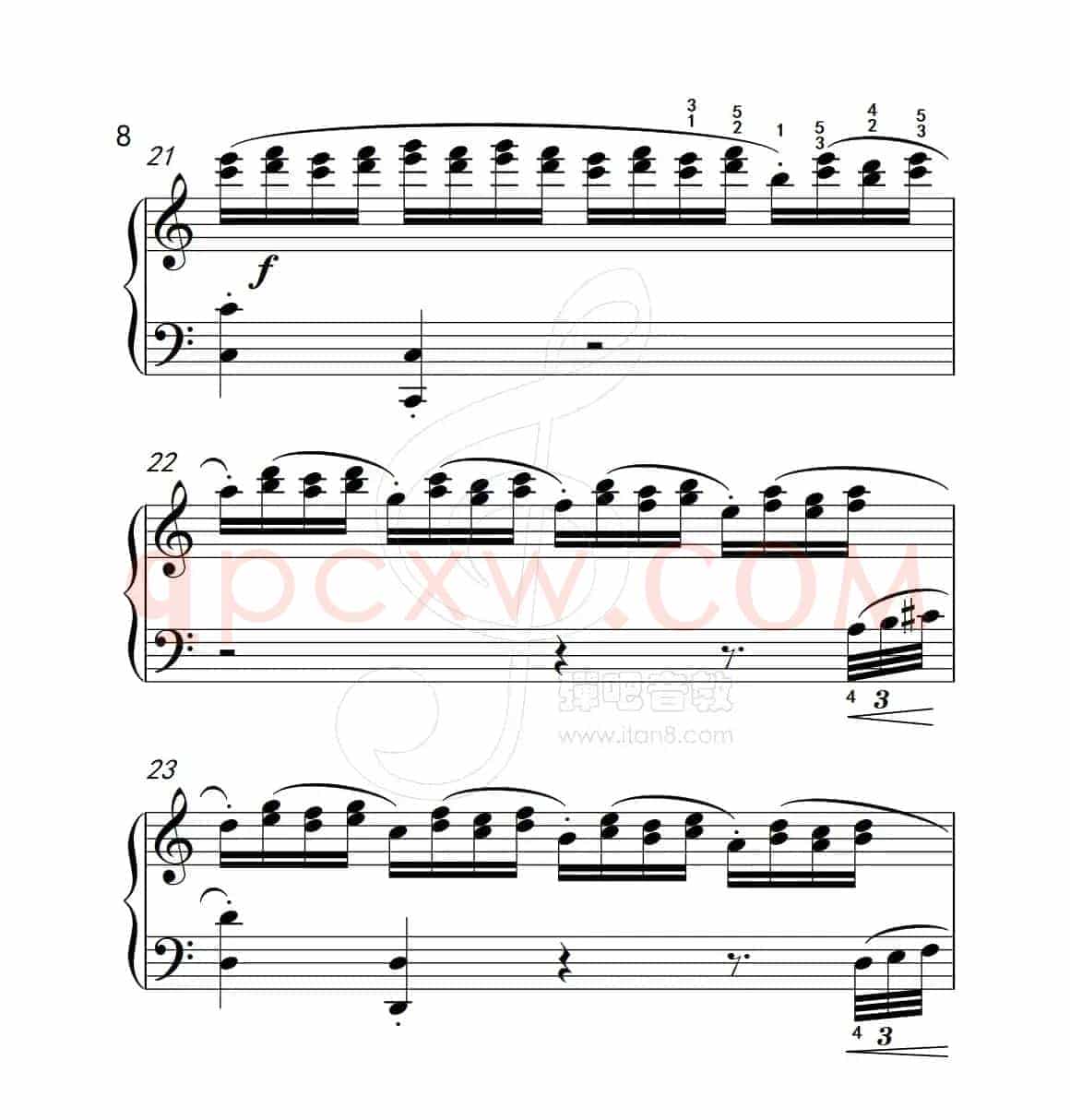 练习曲 33（克拉莫钢琴练习曲60首）