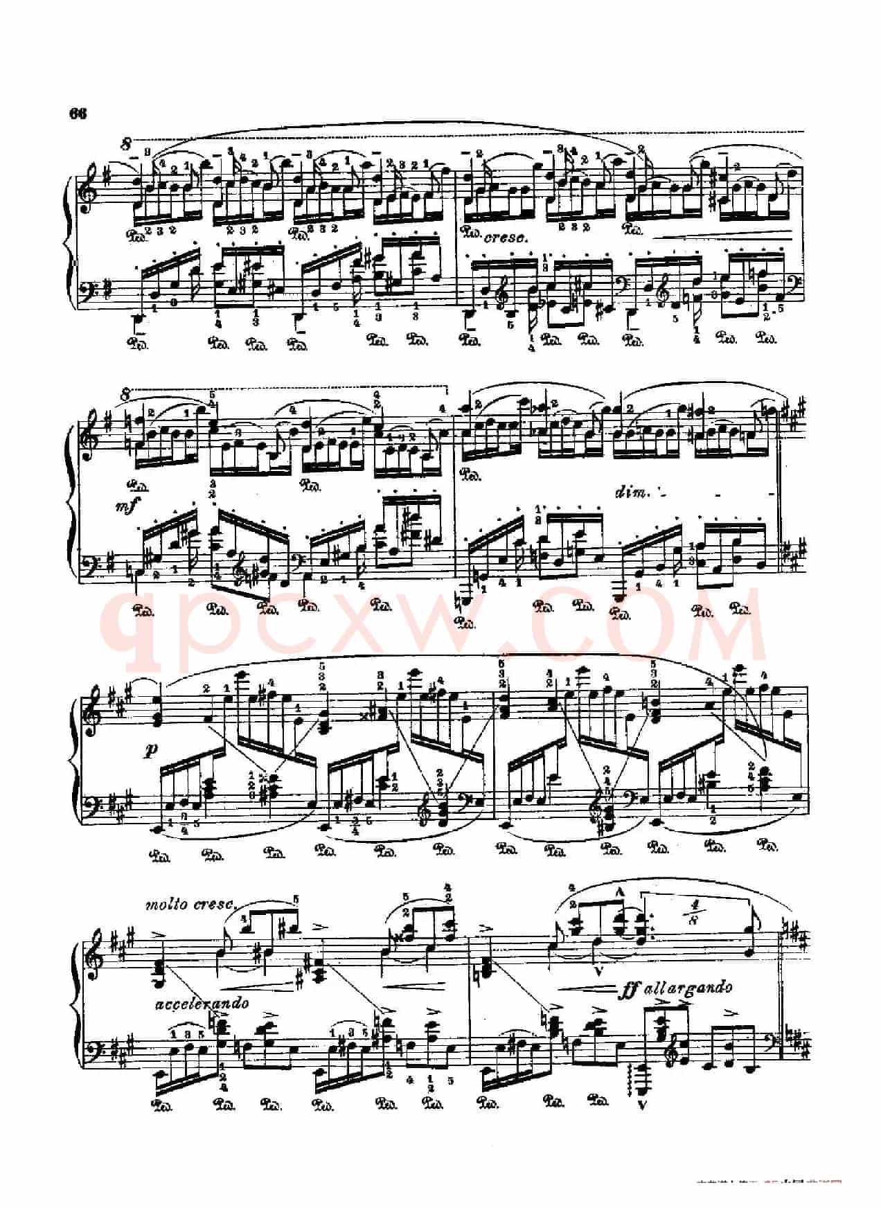 53首以肖邦练习曲为素材而作的练习曲（No.19）