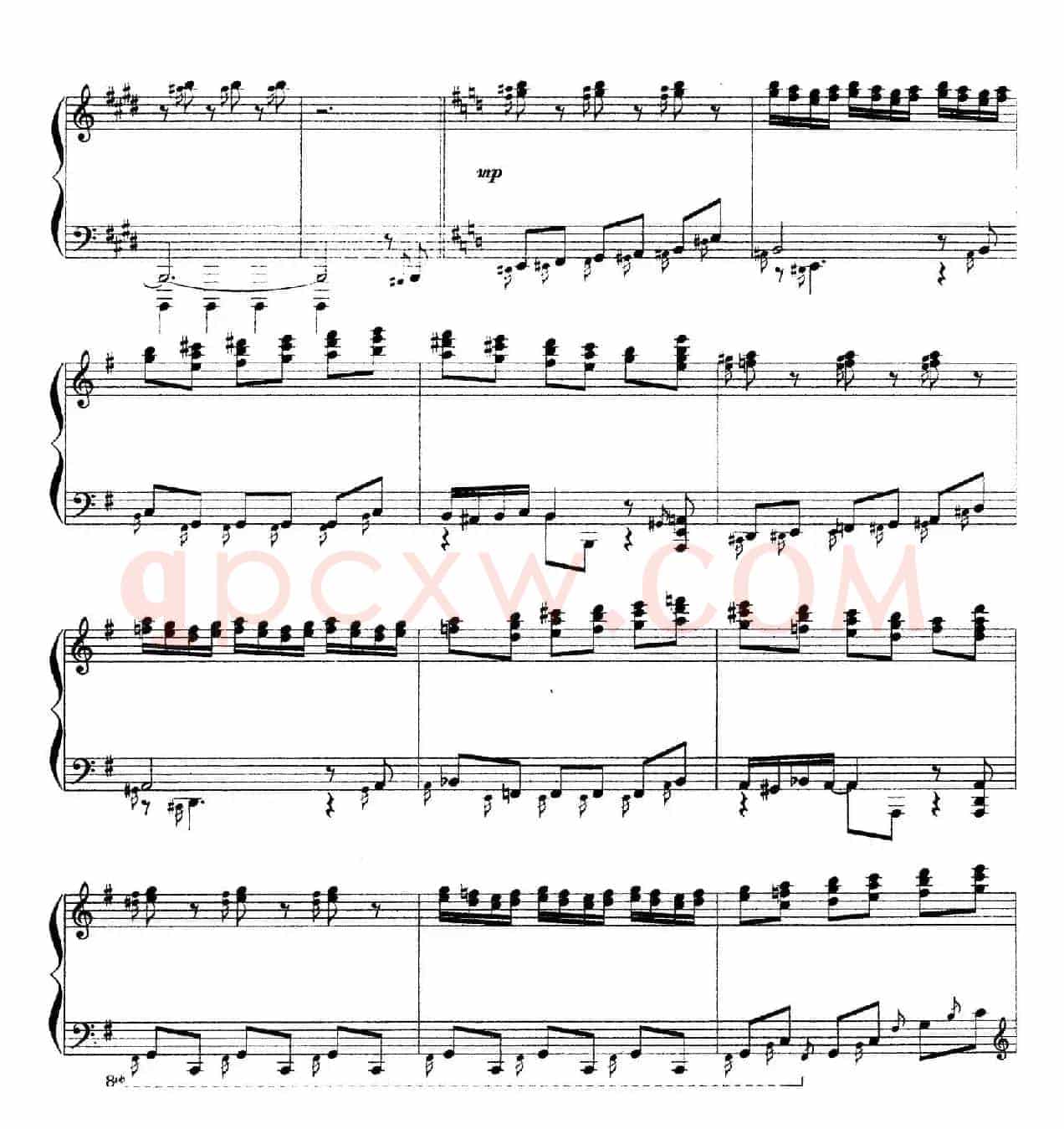 Carmen Variations 12 Pieces(12首卡门主题变奏曲·7—8)