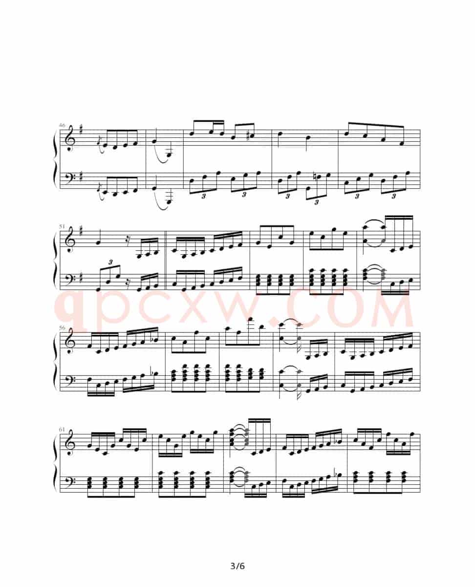 第25奏鸣曲第三乐章