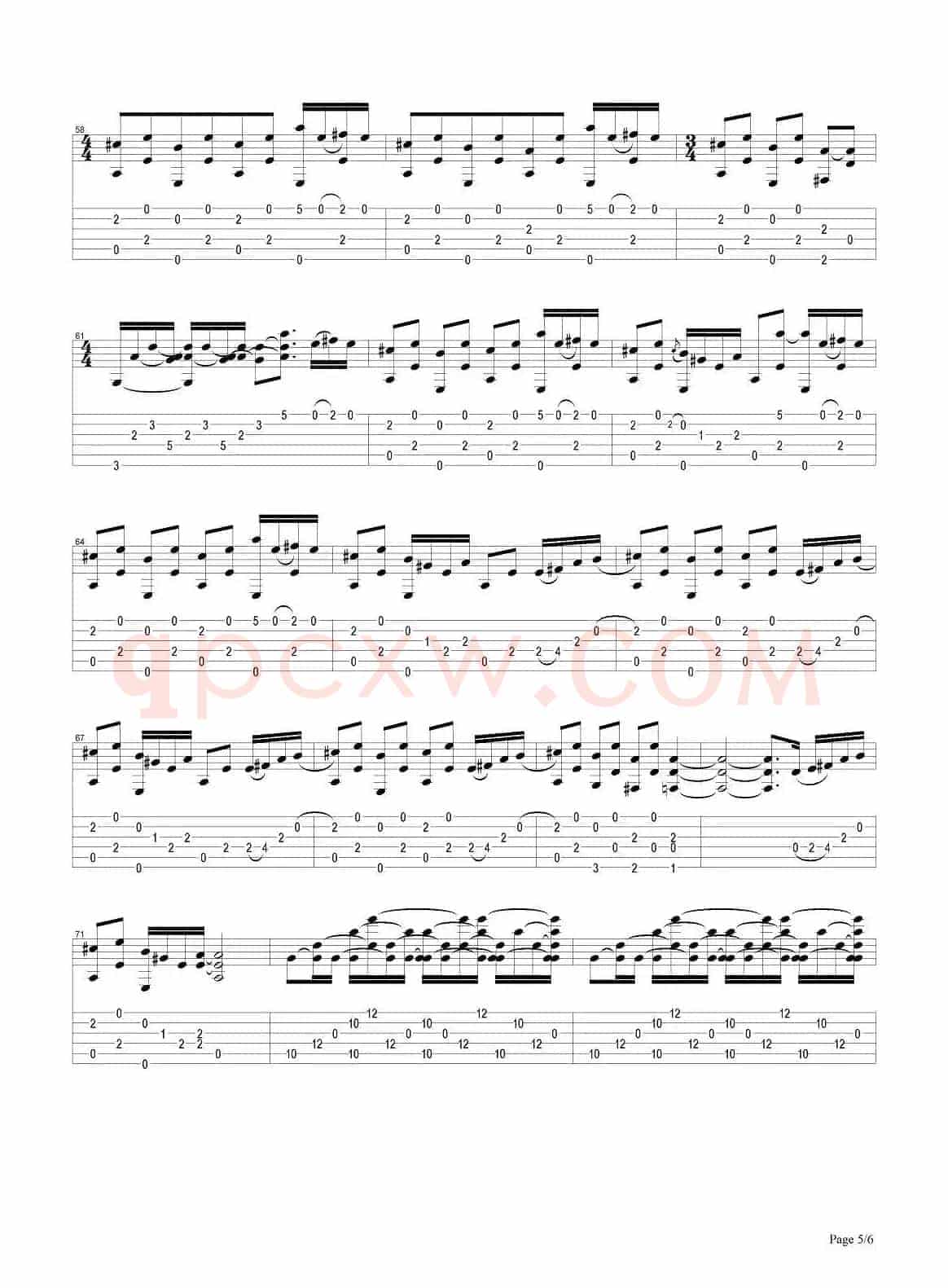tommy emmanuel：chets ramble（指弹吉他）