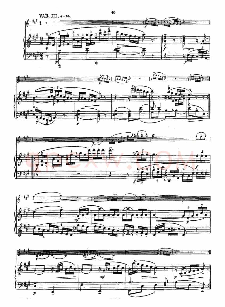 Mozart - Violin Sonata No.1, KV. 305（第一小提琴奏鸣曲）