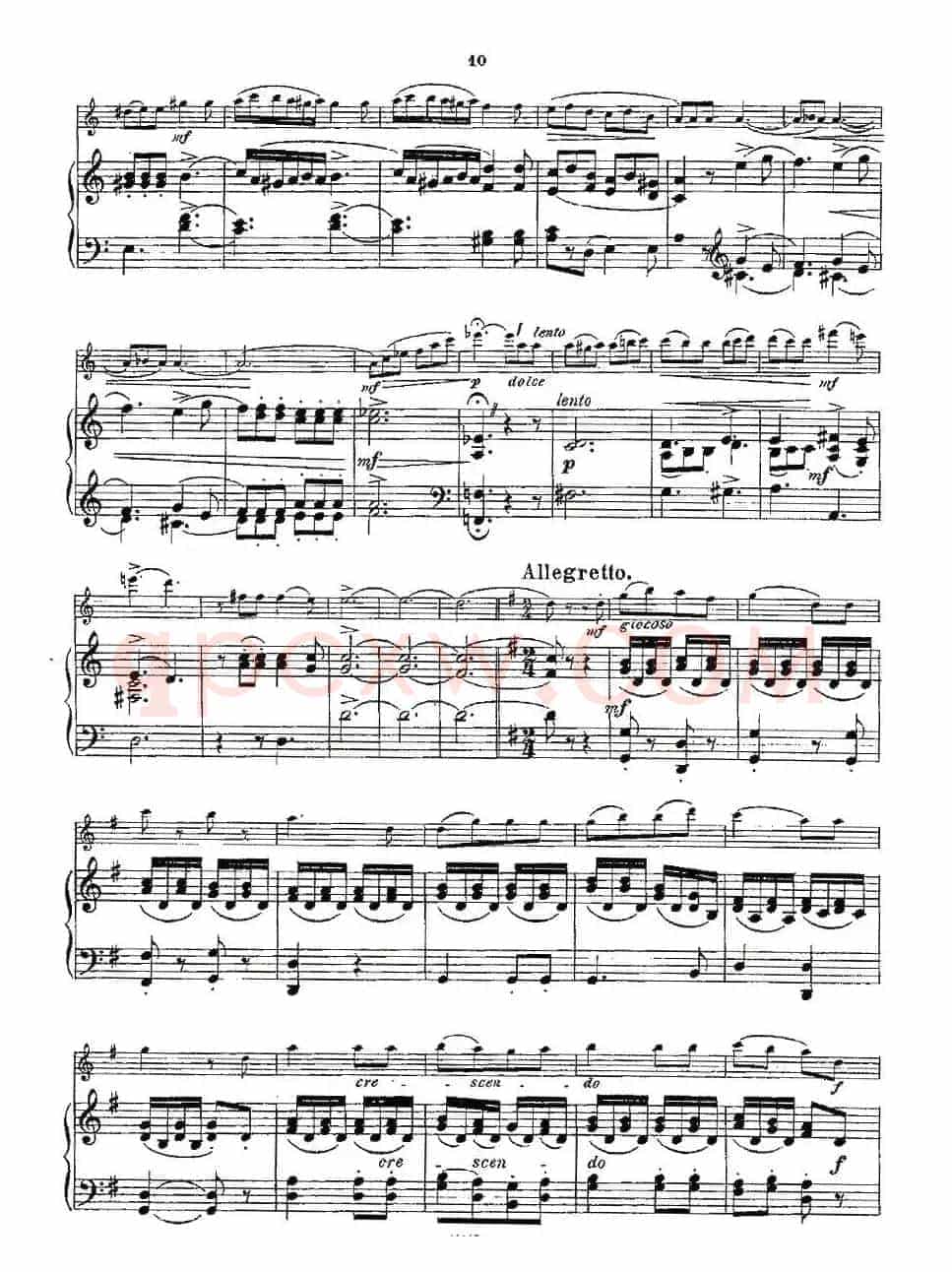 Opern-Transcriptionen.Op.45-1（长笛+钢琴伴奏）
