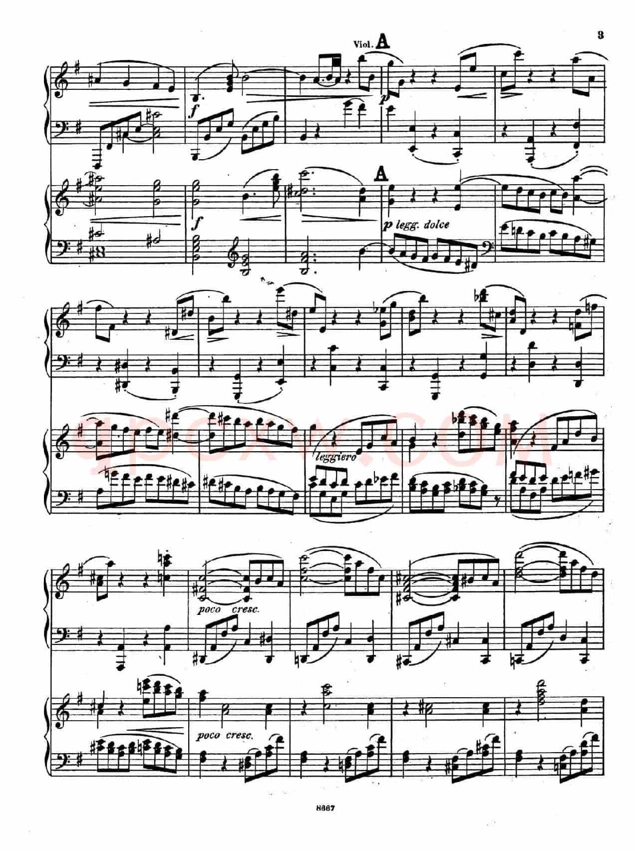 Symphony No.4 in e Minor Op.98(e小调第四交响曲·双钢琴)