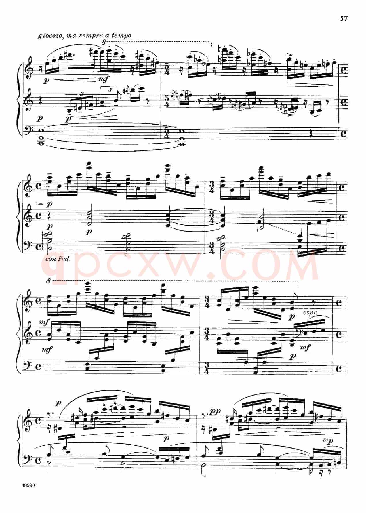降e小调钢琴奏鸣曲 Op.26 v.4