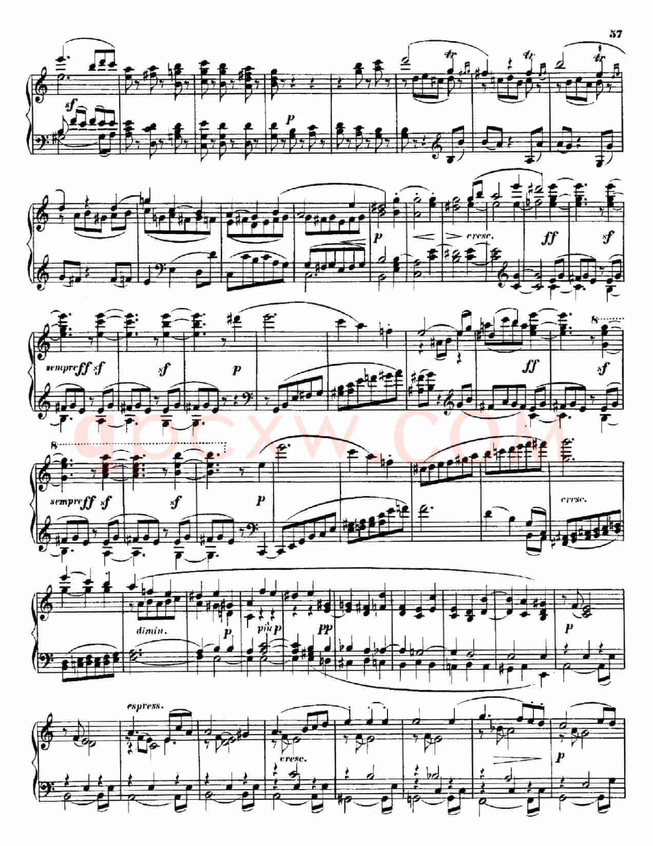 String Quartet No.15 in a Minor Op.132(a小调第十五弦乐四重奏·钢琴独奏版)