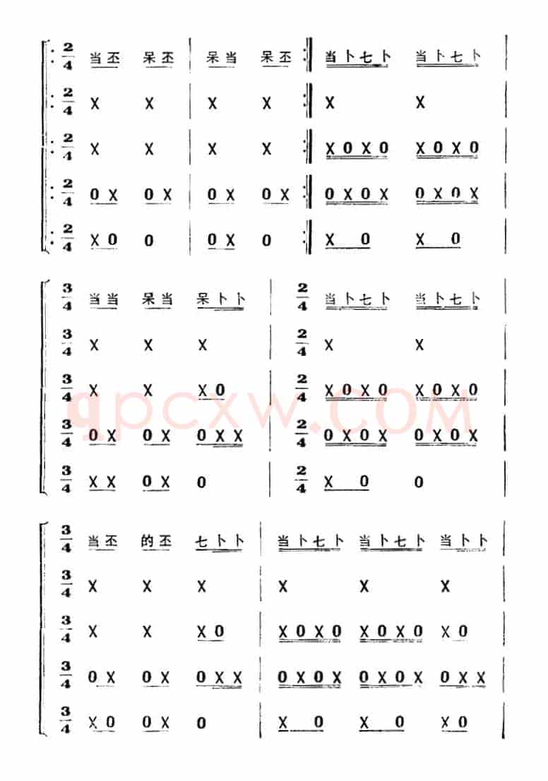 八哥洗澡（打击乐合奏）